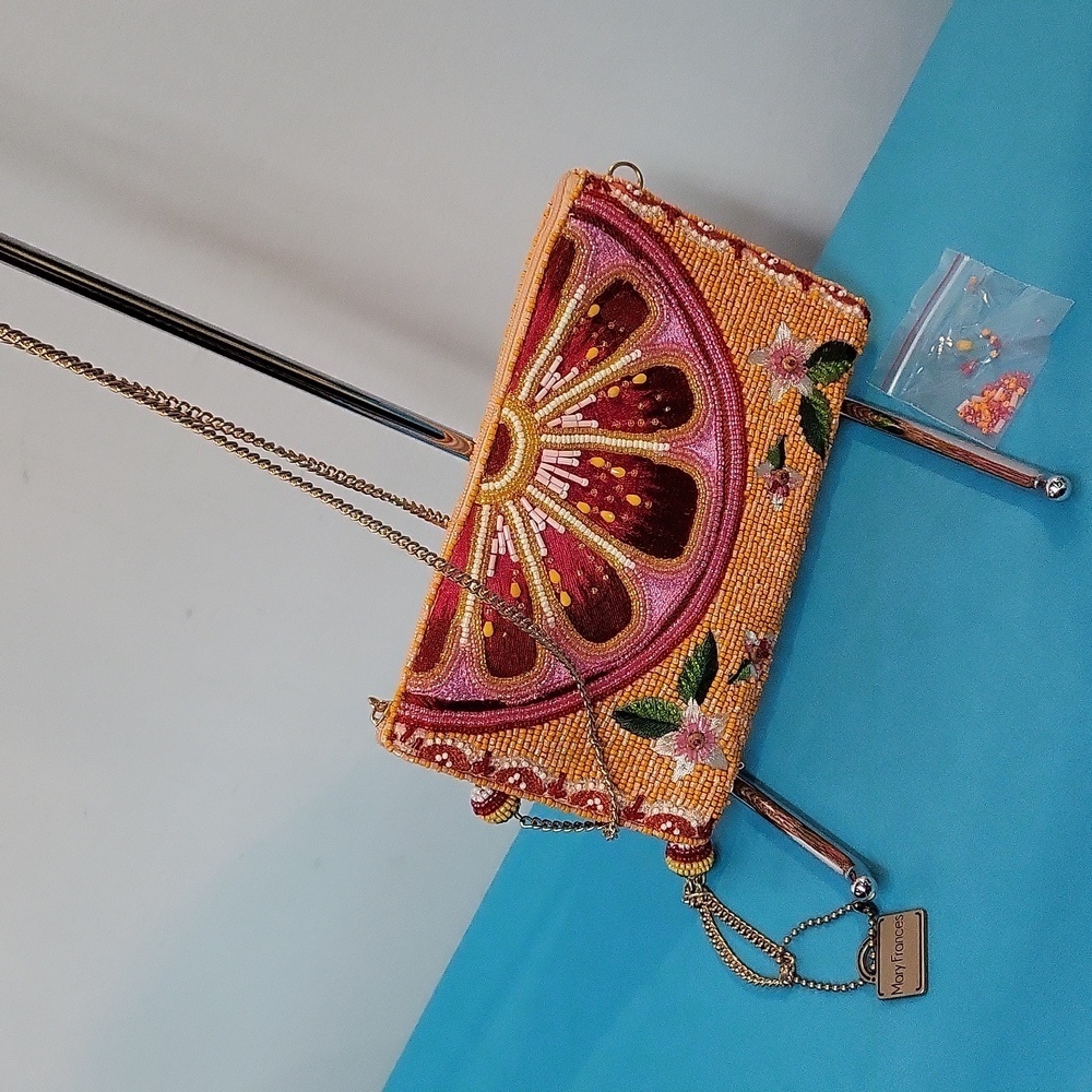 NWT Mary Frances Sun Sweet Cellphone Pouch Crossbody